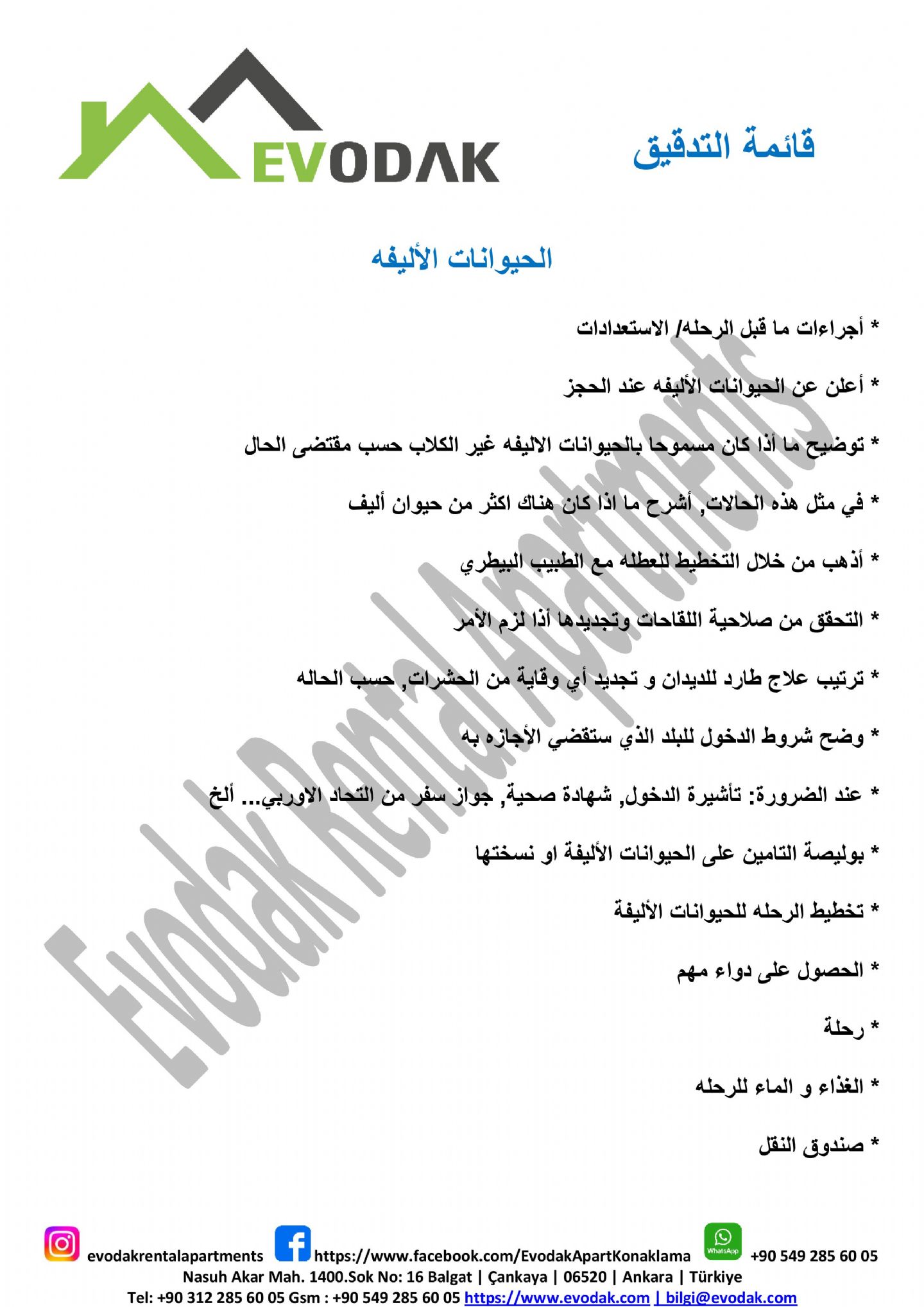 الحيوانات الأليفه