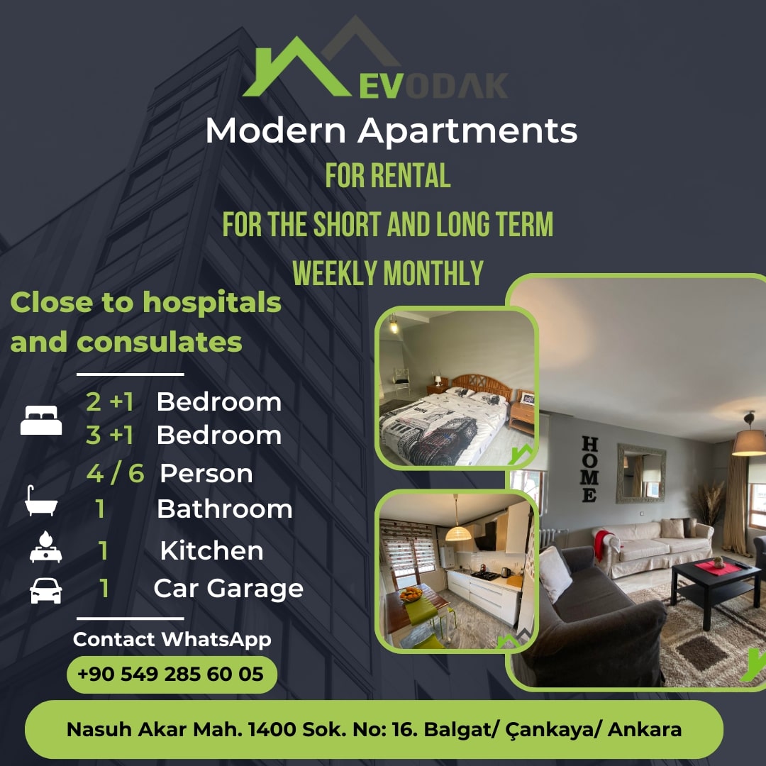 Medicana Hospital Çankaya short-term accommodation