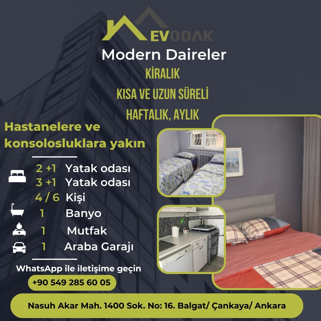 Müstakil kiralık daire Ankara