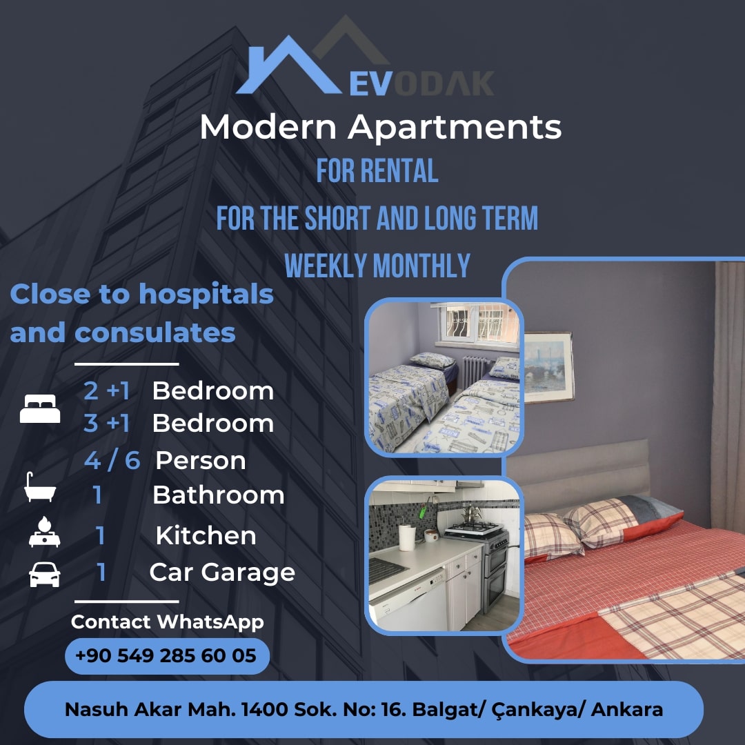 Söğütözü apartments for rent