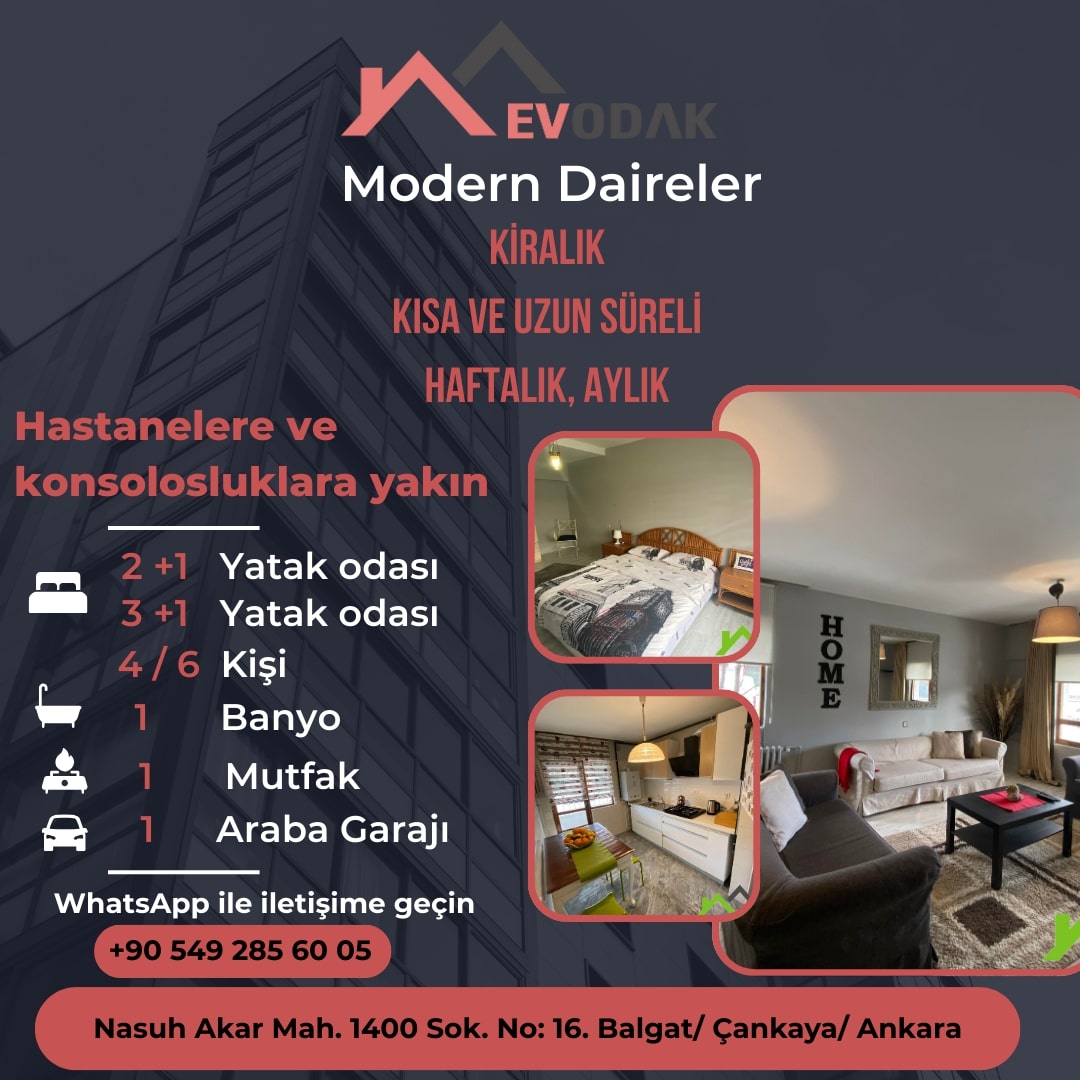 kiralık daire Ankara