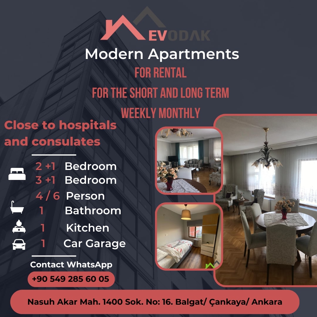 Accommodation near Medicana Hospital