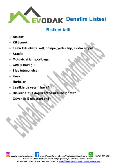 Bisiklet tatil