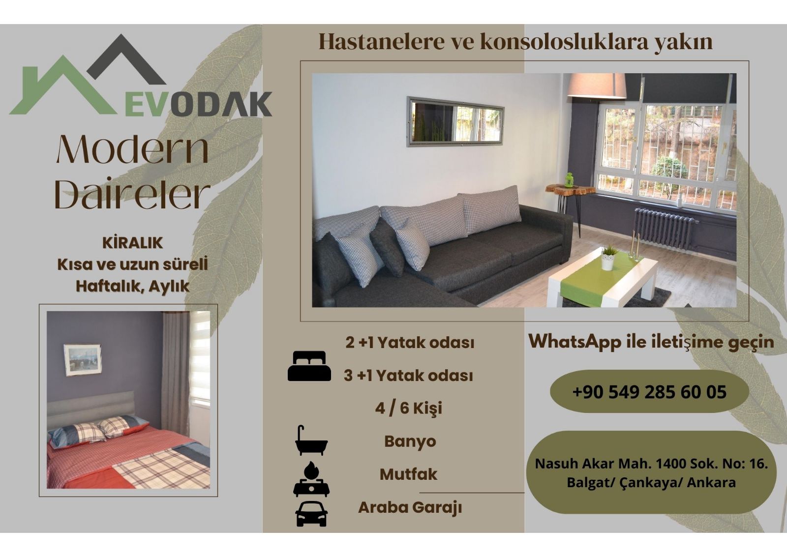 Türkiye`ye tedavi için gelen Arap aileler için en iyi eşyalı daireler.